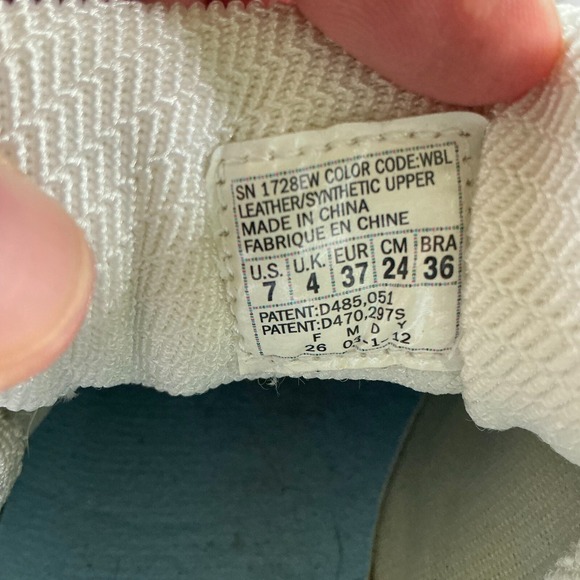 Skechers Sport Premium Sneakers Women's 7 White‎ Leather Slip-Resistant 1728EW - Picture 10 of 11